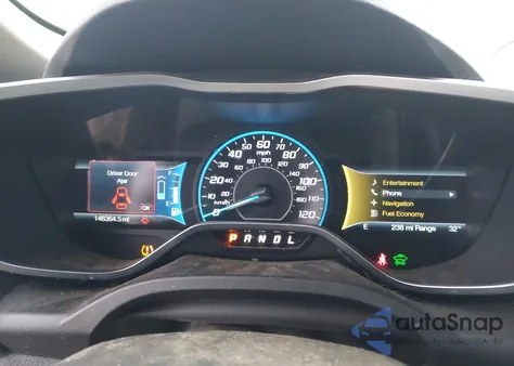 2015 Ford C-Max Energi Sel from USA, damaged, VIN 1FADP5CU7FL108783